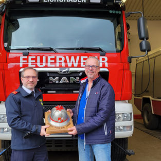 Christkind bei der Feuerwehr