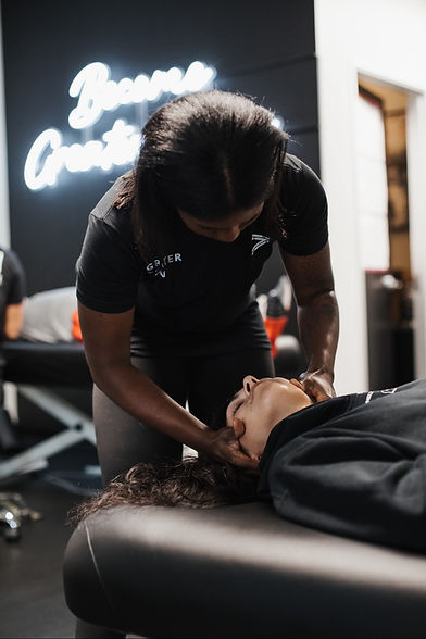 Regenerative Health and Performance Dallas Sports Chiropractor Adjusting