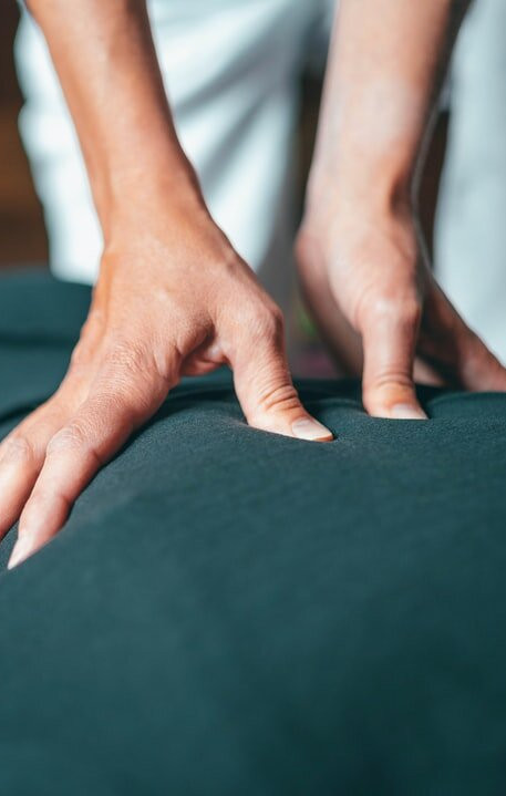 chiropractors adjusting patient in raleigh nc