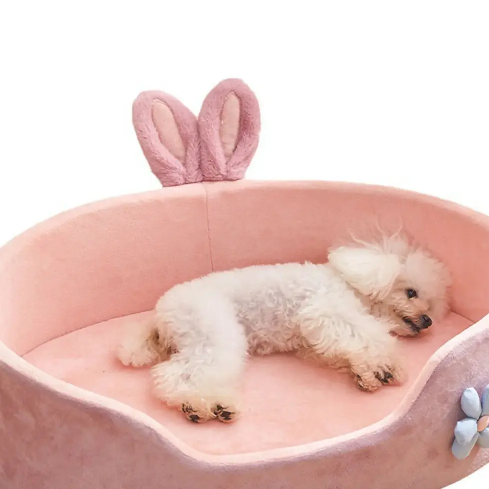 Thumbnail: Soft Washable Pet Bed | Cosy All-Seasons Cushion for Dogs & Cats
