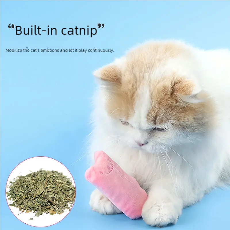 Thumbnail: Catnip Plush Chew Toy for Cats & Kittens | Teeth-Friendly, 10 Designs