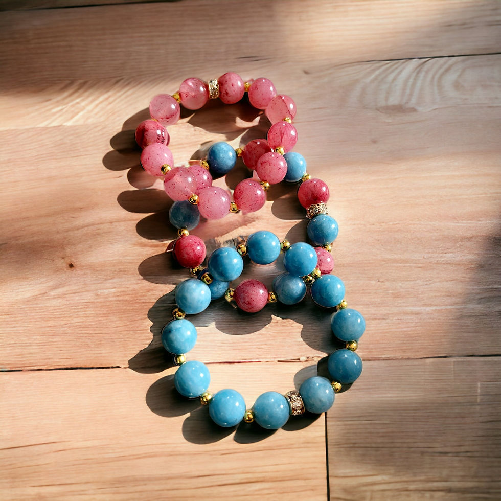 Miniature : Bracelet en Agate 12 mm