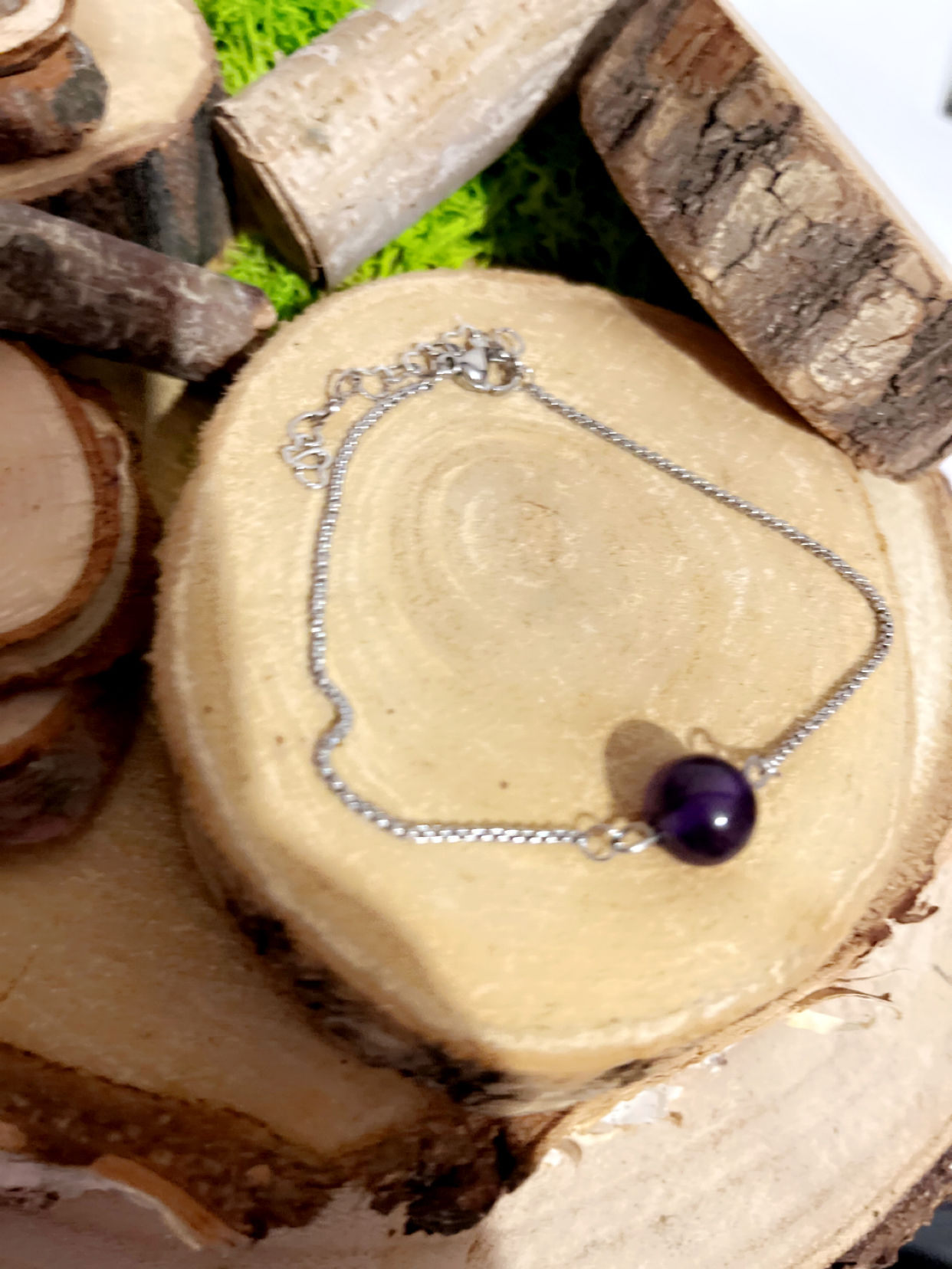 Bracelet Améthyste
