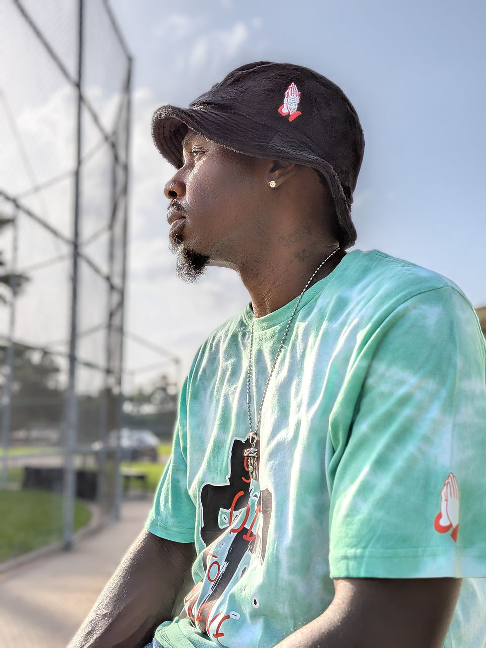 Thumbnail: Black Fuzzy Plush Velvet Bucket Hat 