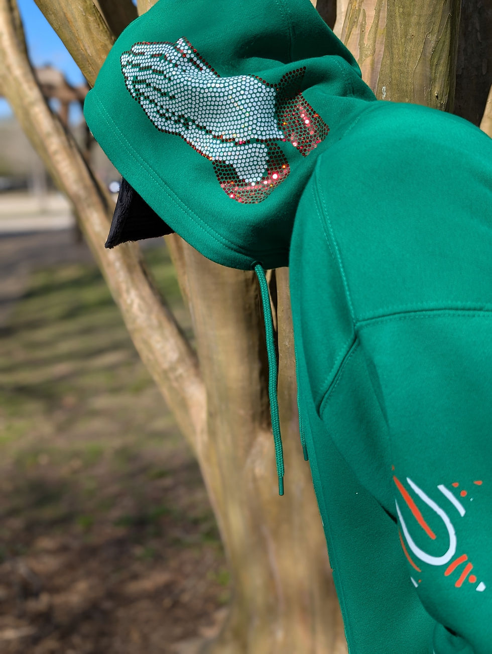 Thumbnail: Lucky Green "You God To Believe" Hoodie