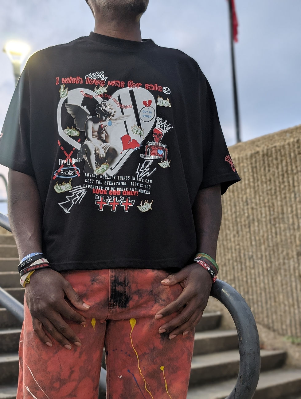 Thumbnail: "I Wish Love Was For Sale" Boxy Tee