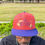 Thumbnail: Bright Crimson and Purple "Living My Blessed Life" Snapback 