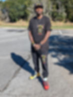 Thumbnail: Black (White, Red, Yellow)"Living My Blessed Life" (Joggers Only)