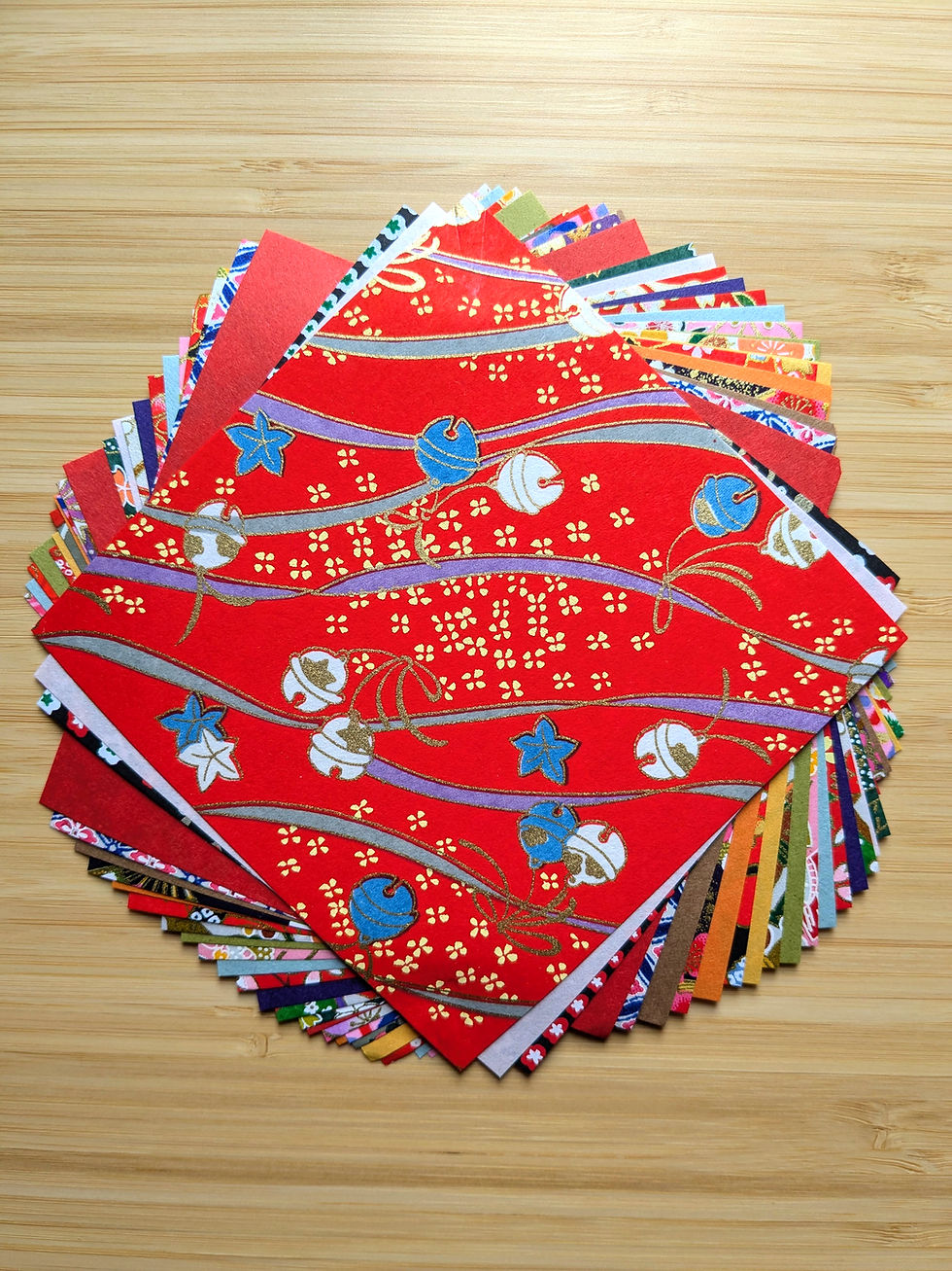 Thumbnail: Medium Chiyogami Origami Paper from Japan