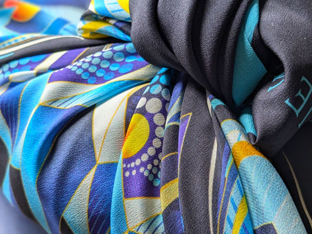 furoshiki wrapped present