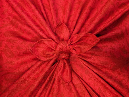 luxury furoshiki gift wrapping