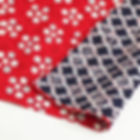 Thumbnail: extra large furoshiki scarlet apricot navy pine