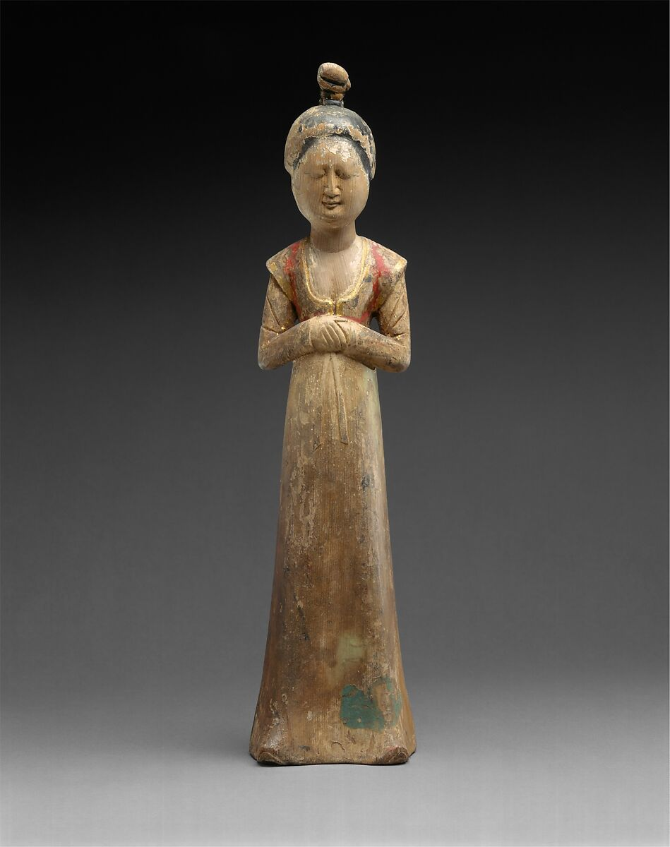 Tang dynasty wooden lady