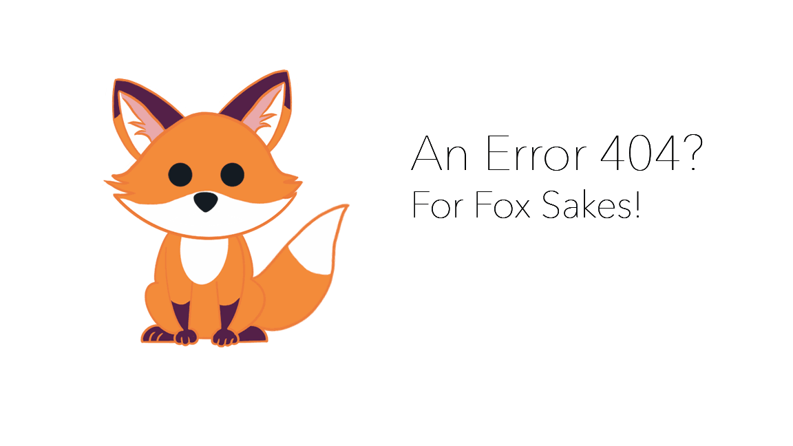 Error 404 Page Animation