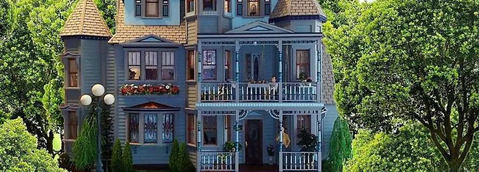 Michael Hunter McVay hand-made Mansion
