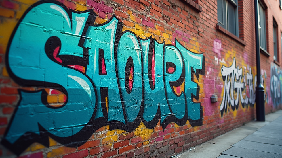 Künstlerische Wandgestaltung: Graffiti für Ihr Projekt