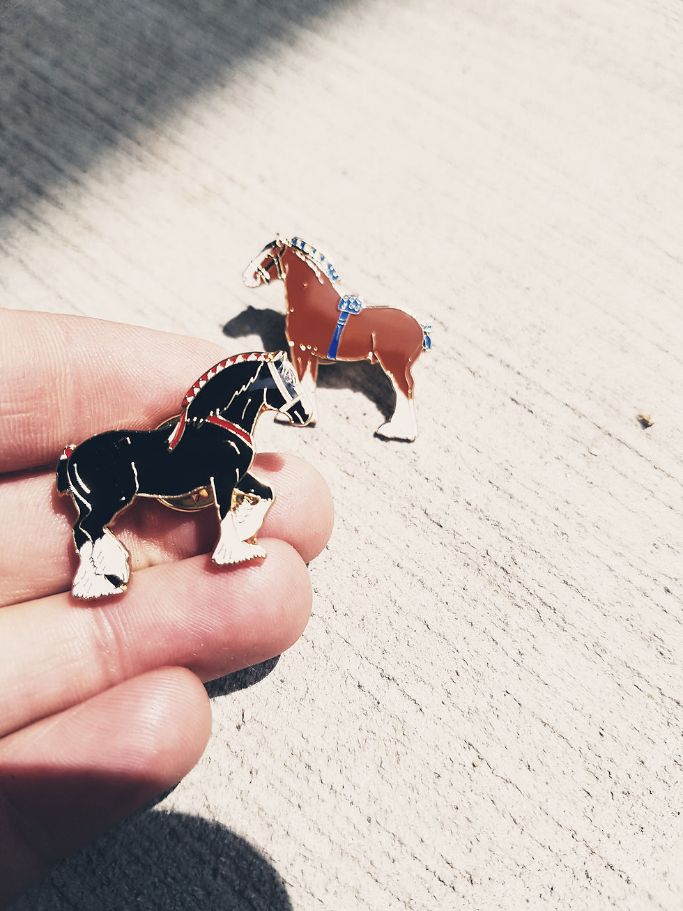 Thumbnail: Heavy Horse Badge / Pin