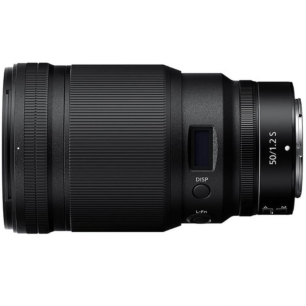 Nikon NIKKOR Z 50mm f/1.2 S Full Frame Prime Lens for Z-Mount Mirrorless Camera