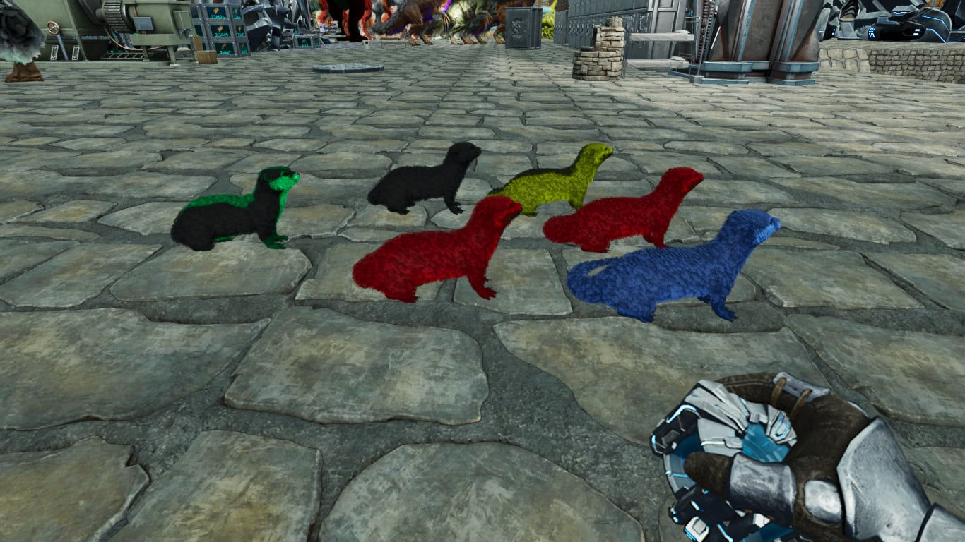 Level 300 Event Colored Otters (Cross PvE Seth)
