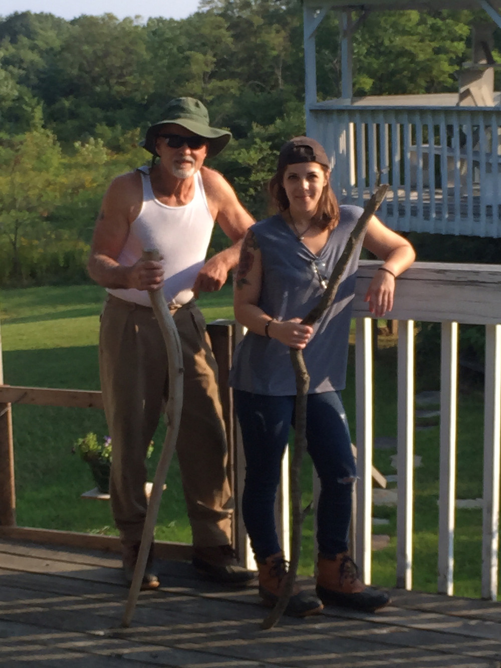 Gina & her dad