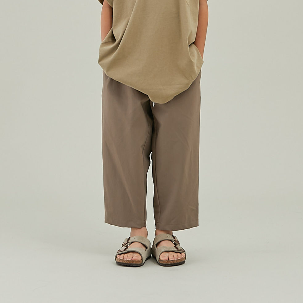 stretch nylon easy pants (re-nylon) (MP19B-1734)