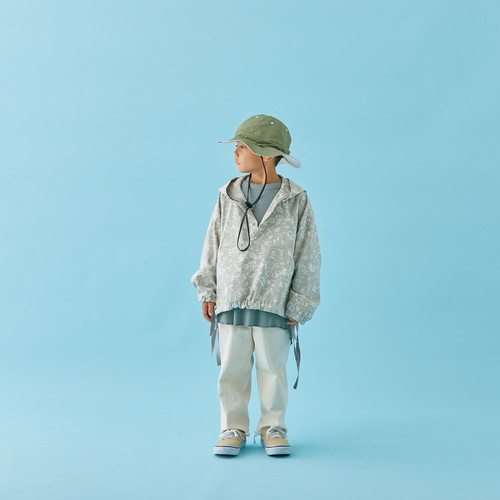 ジャケット・ブルゾン MOUN TEN. leaf camo x boa sailor hoodie