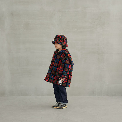 新品MOUNTEN. マウンテン 子供服 flower boa blouson flower boa sailor hoodie | mounten