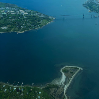 Ariel view of Nantucket