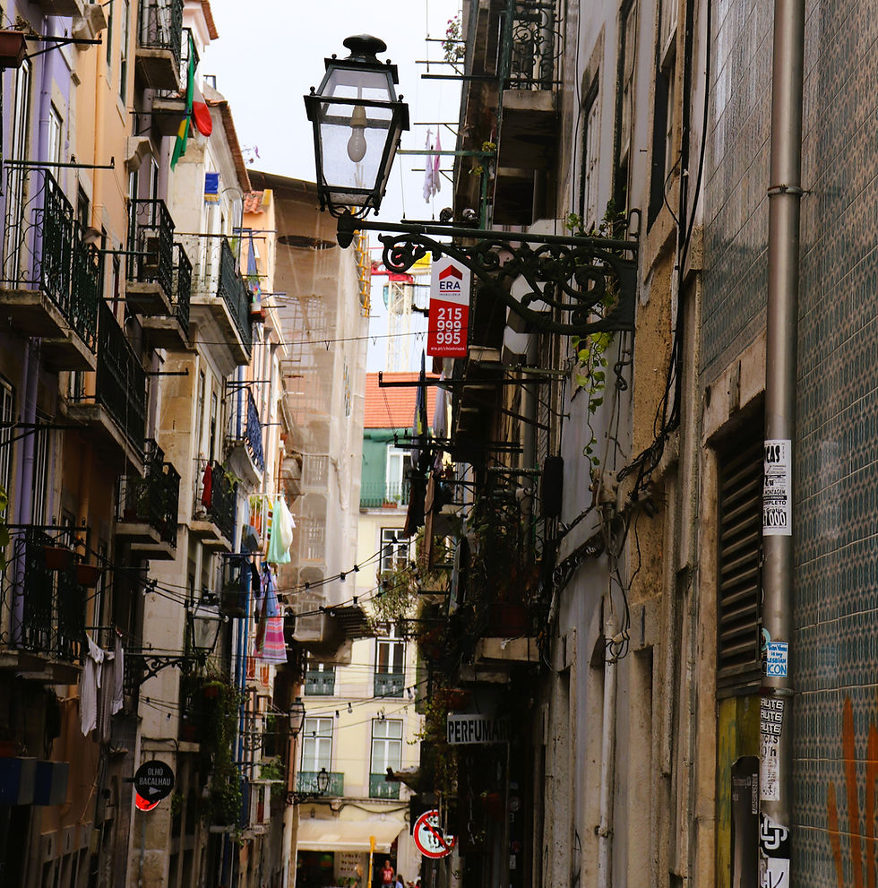 Mouraria neighborhood in Lisbon