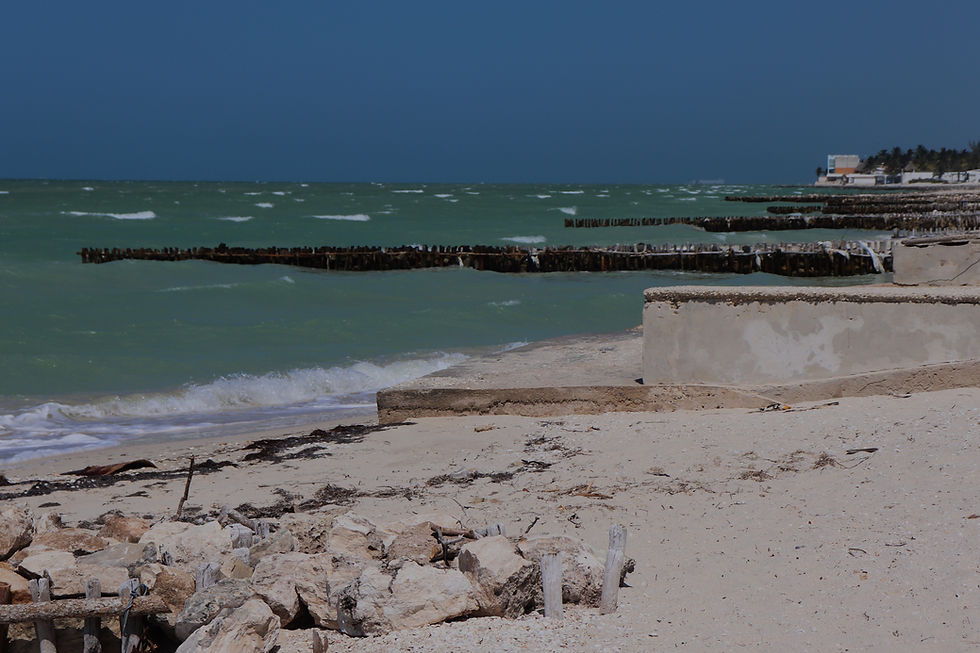 Progresso Ocean Front Beaches, Yucatan