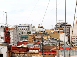 Rooftops of Valencia, Spain