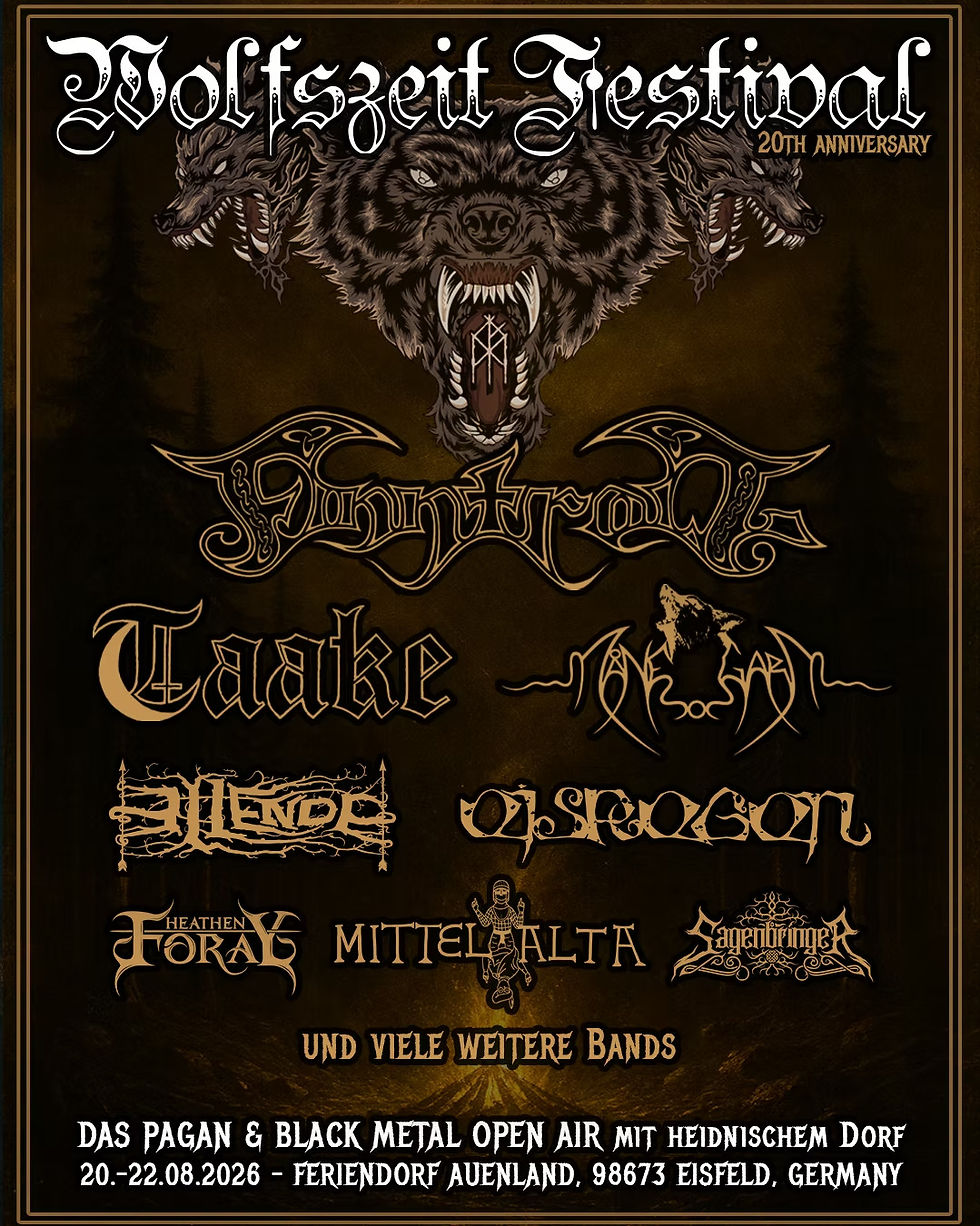Wolfszeit 2026 - Offizielles Poster