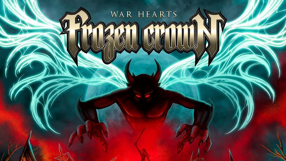 Frozen Crown "War Hearts" - Offizielles Album Cover
