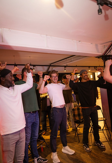 Screenshot of a wellbeing session