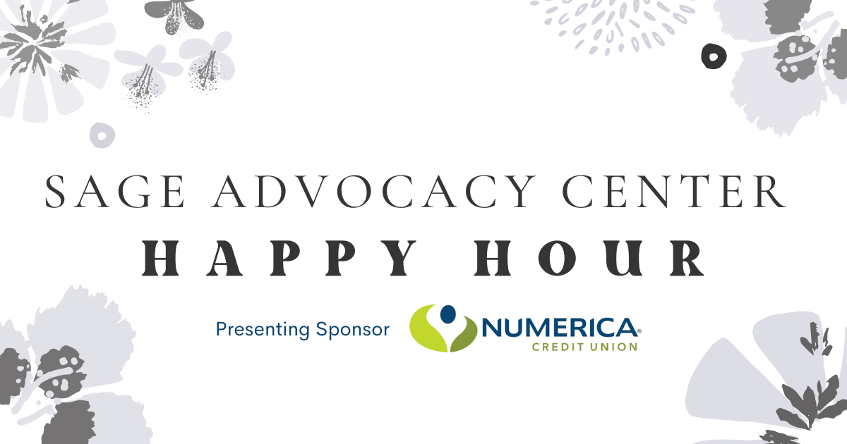 SAGE Happy Hour Sage Advocacy Center