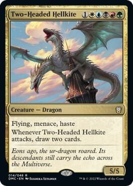 Two-Headed Hellkite - Commander: Dominaria United (DMC)
