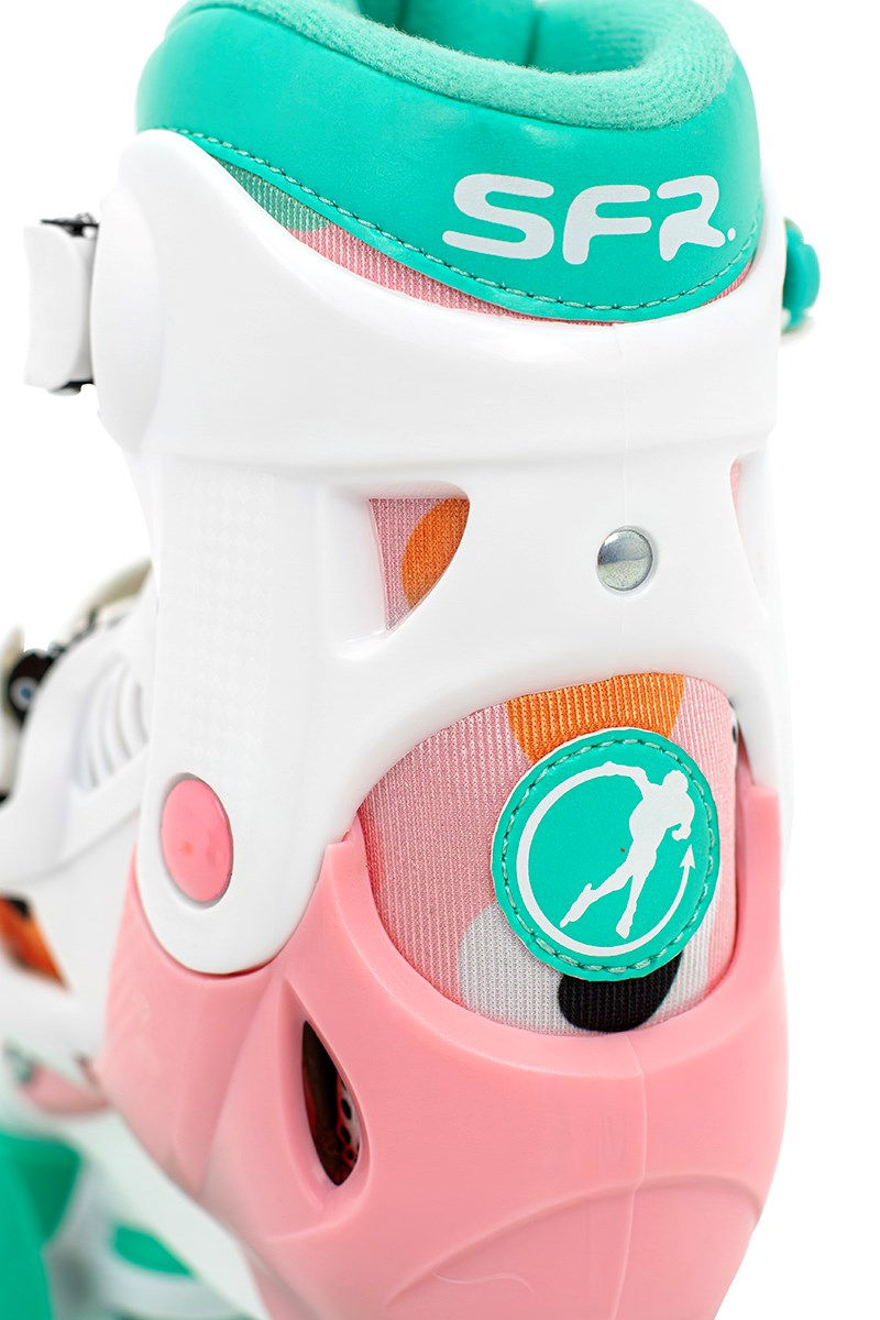 Thumbnail: SFR 'STORM' V Adjustable Quad Skate FLOWERS (RRP £64.95)