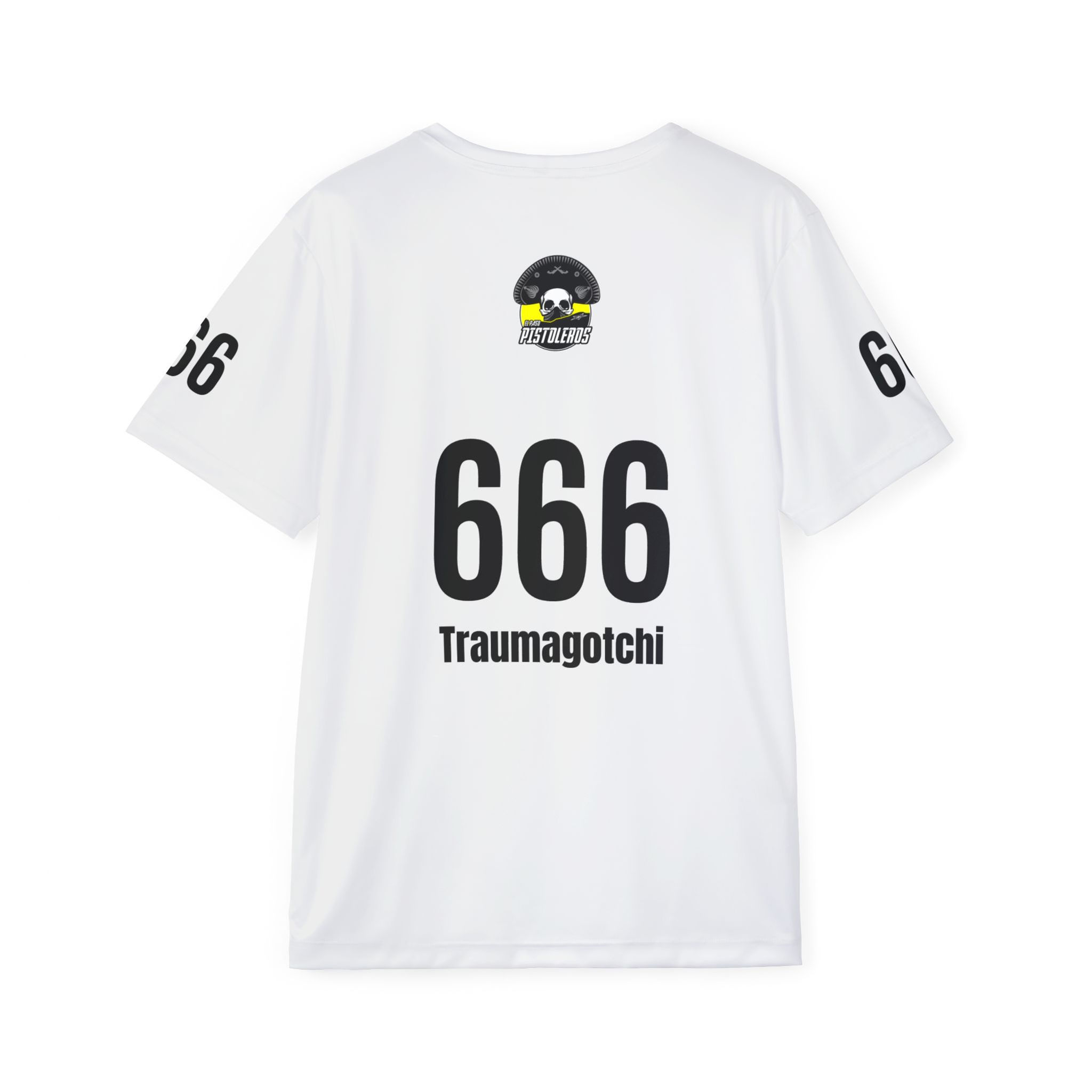 Traumagotchi #666 - Pistoleros Light Grey