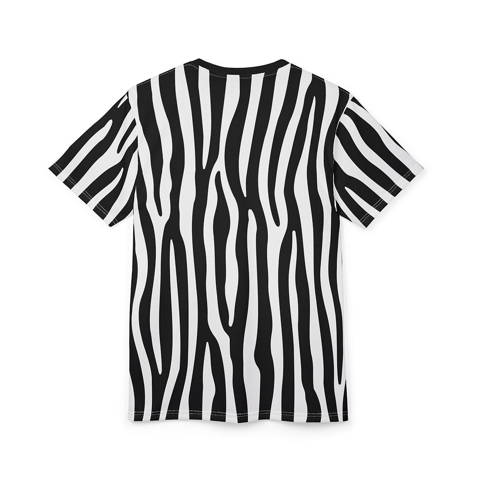 Thumbnail: Team Zebra Unisex Cut & Sew Tee