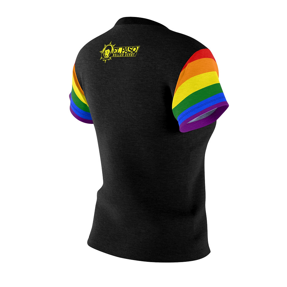 Thumbnail: Rainbow Sleeve Curve Cut Tee