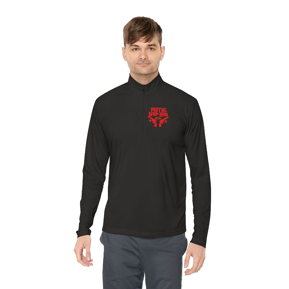 Thumbnail: Pistol WhipHers Quarter-Zip Pullover (Front)