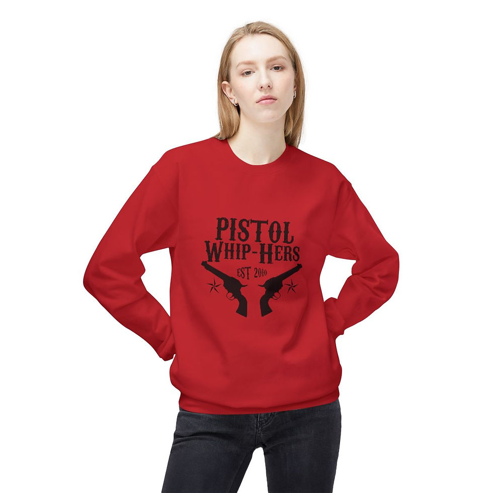 Thumbnail: Pistol WhipHers Sweatshirt (Red)
