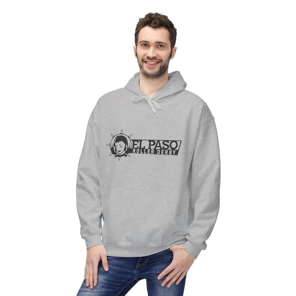 Thumbnail: El Paso Roller Derby Hoodie (Black Logo)