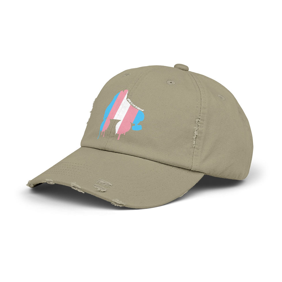 Thumbnail: Roller Derby Skate Distressed Cap