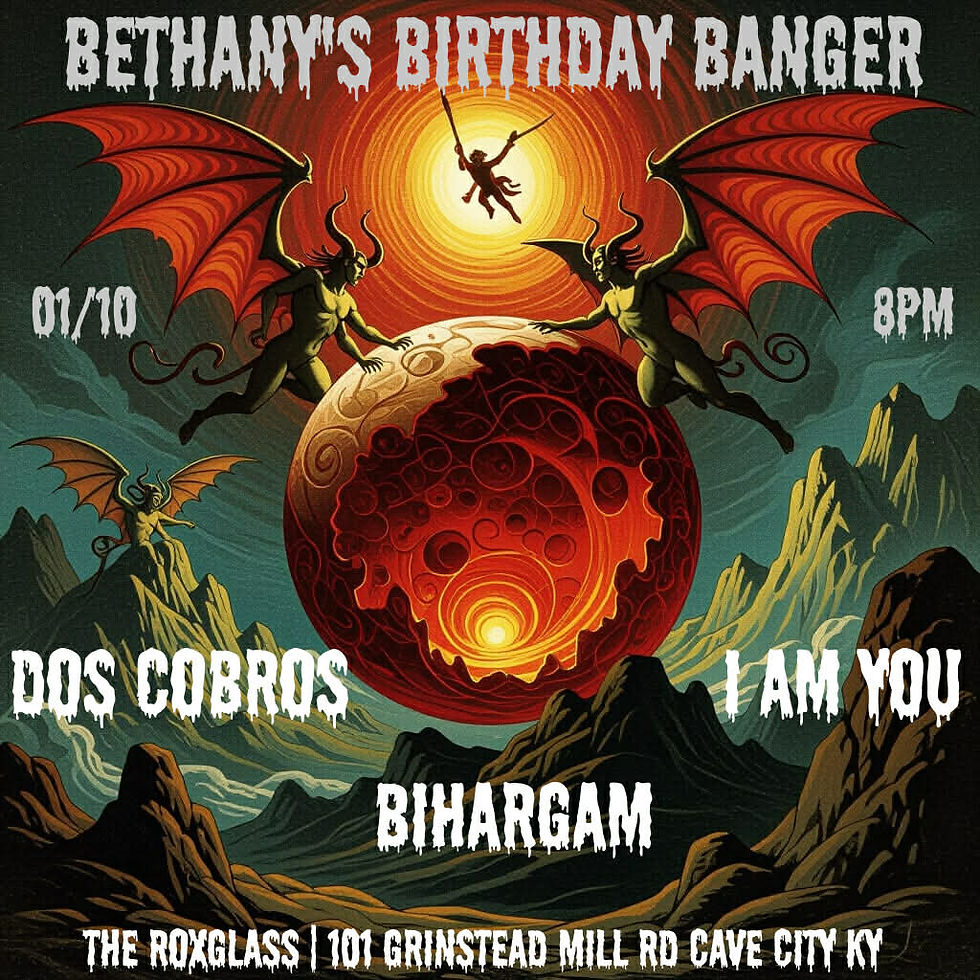 Dos Cobros, I AM You & Bihargam at The Roxglass Music Venue