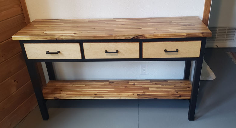 Steel table