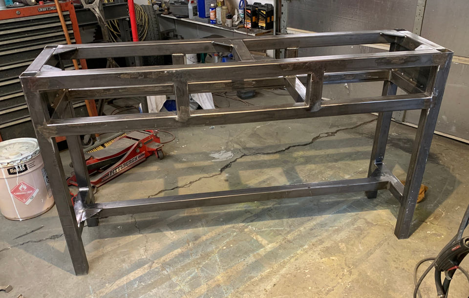 Metal table