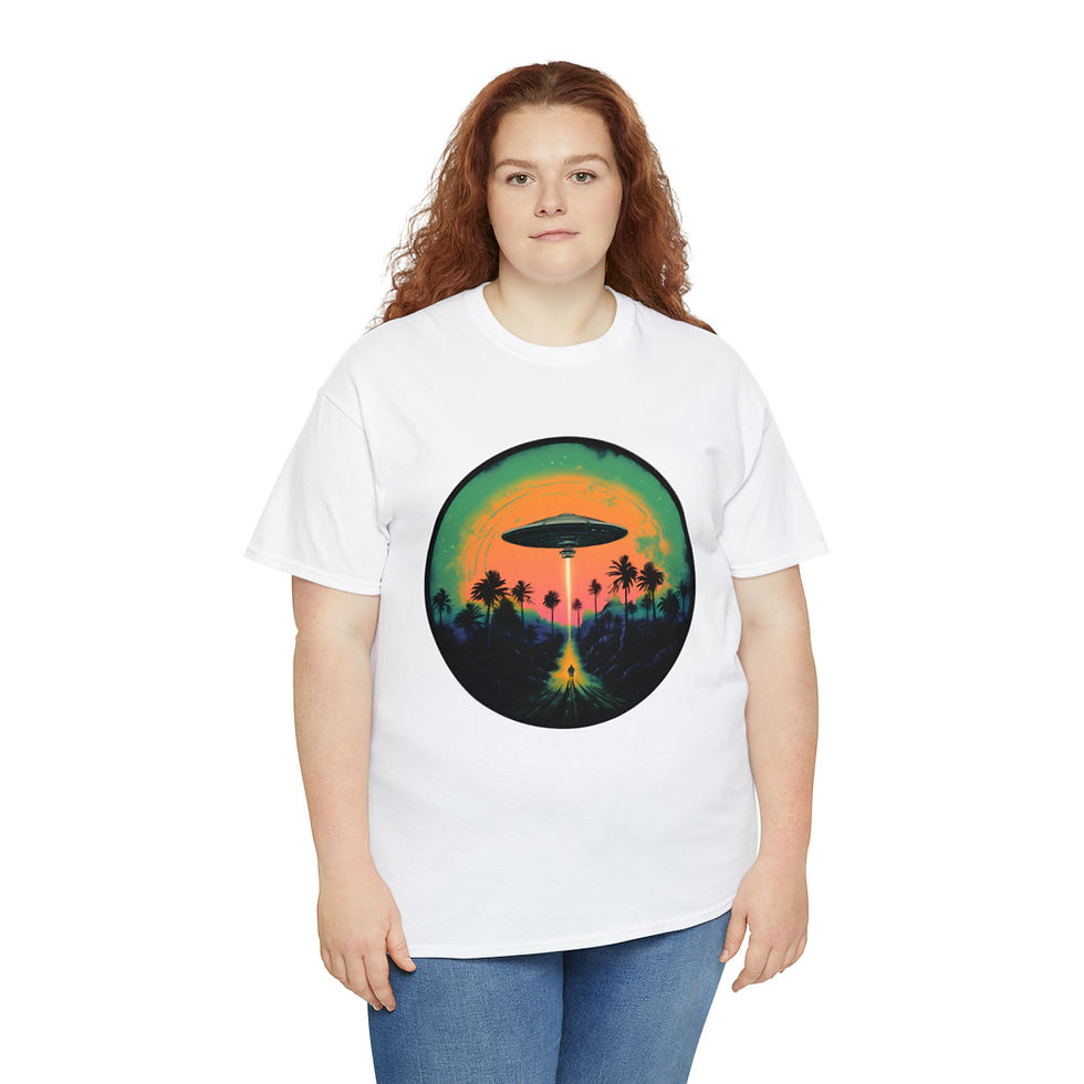 Thumbnail: Galactic Abduction Tee: Limited Edition UFO Encounter Shirt
