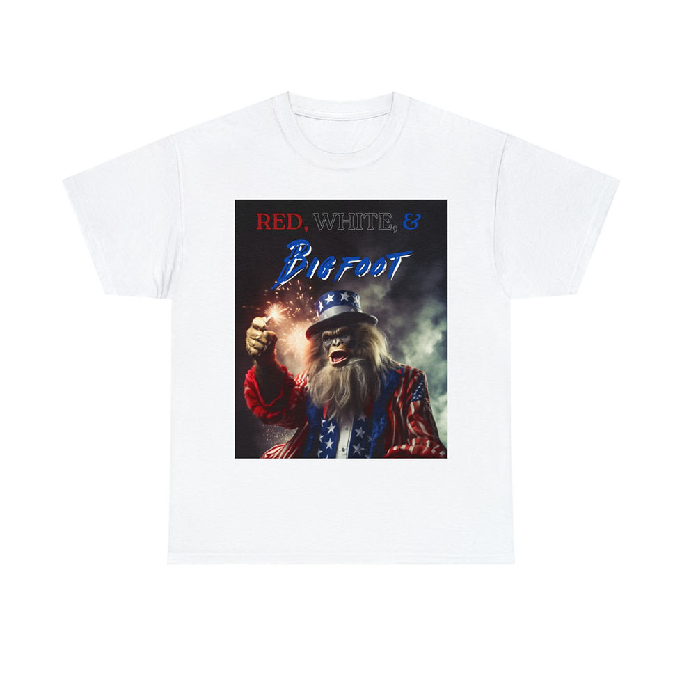 Thumbnail: Bigfoot Independence Tee: Exclusive 4th of July Sasquatch Salute
