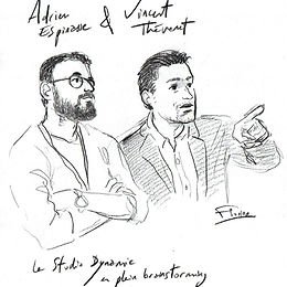 livesketching croquis sketchbook studio dynamic thévenet espinasse heavent event